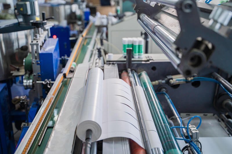 paper rolls production